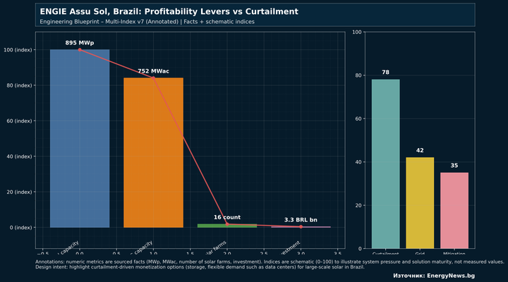 Engie разглежда биткойн майнинг и батерии към гигантския си нов соларен проект в Бразилия